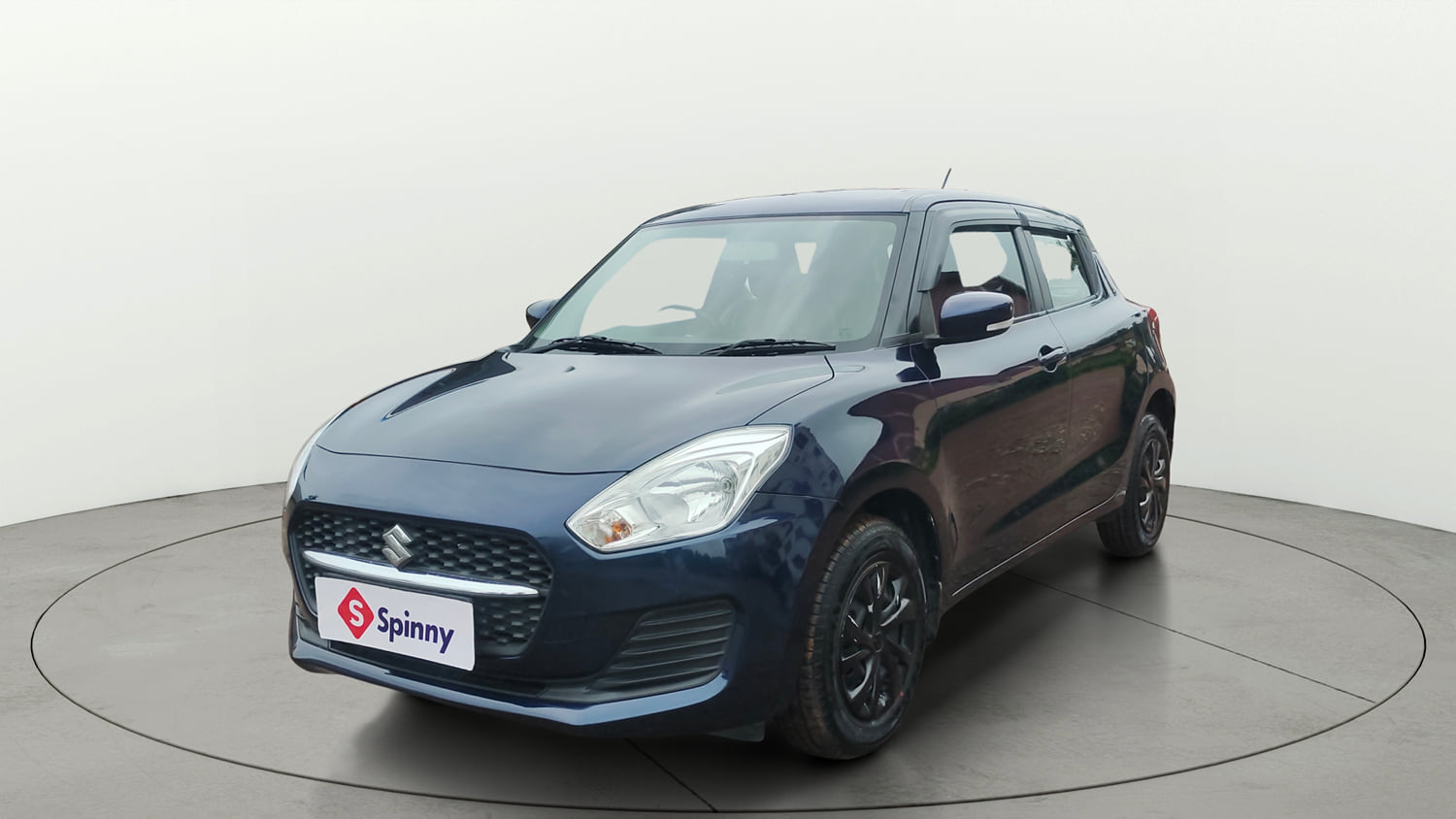 Used 2022 Maruti Suzuki Swift VXi Petrol Manual exterior LEFT FRONT CORNER VIEW