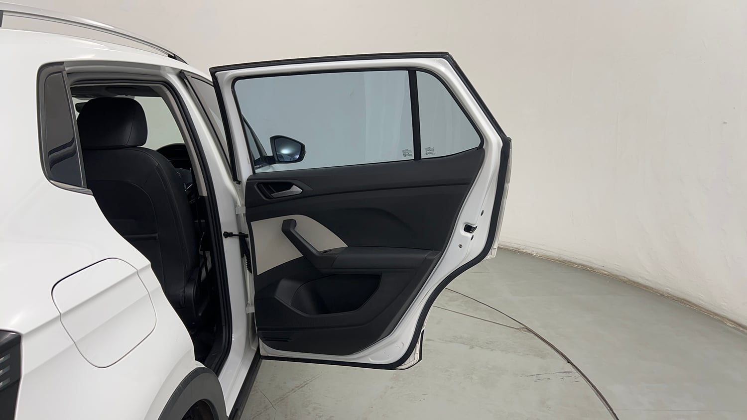 Used 2023 Volkswagen Taigun GT Plus 1.5 TSI DSG Petrol Automatic interior RIGHT REAR DOOR OPEN VIEW