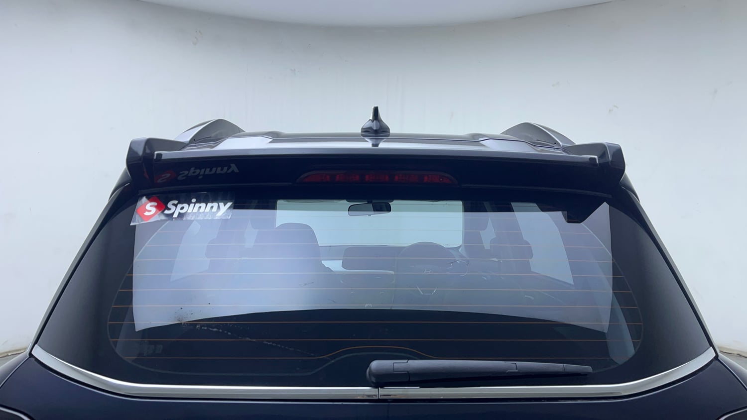 Used 2024 Hyundai Exter SX (O) 1.2 AMT Petrol Automatic exterior BACK WINDSHIELD VIEW
