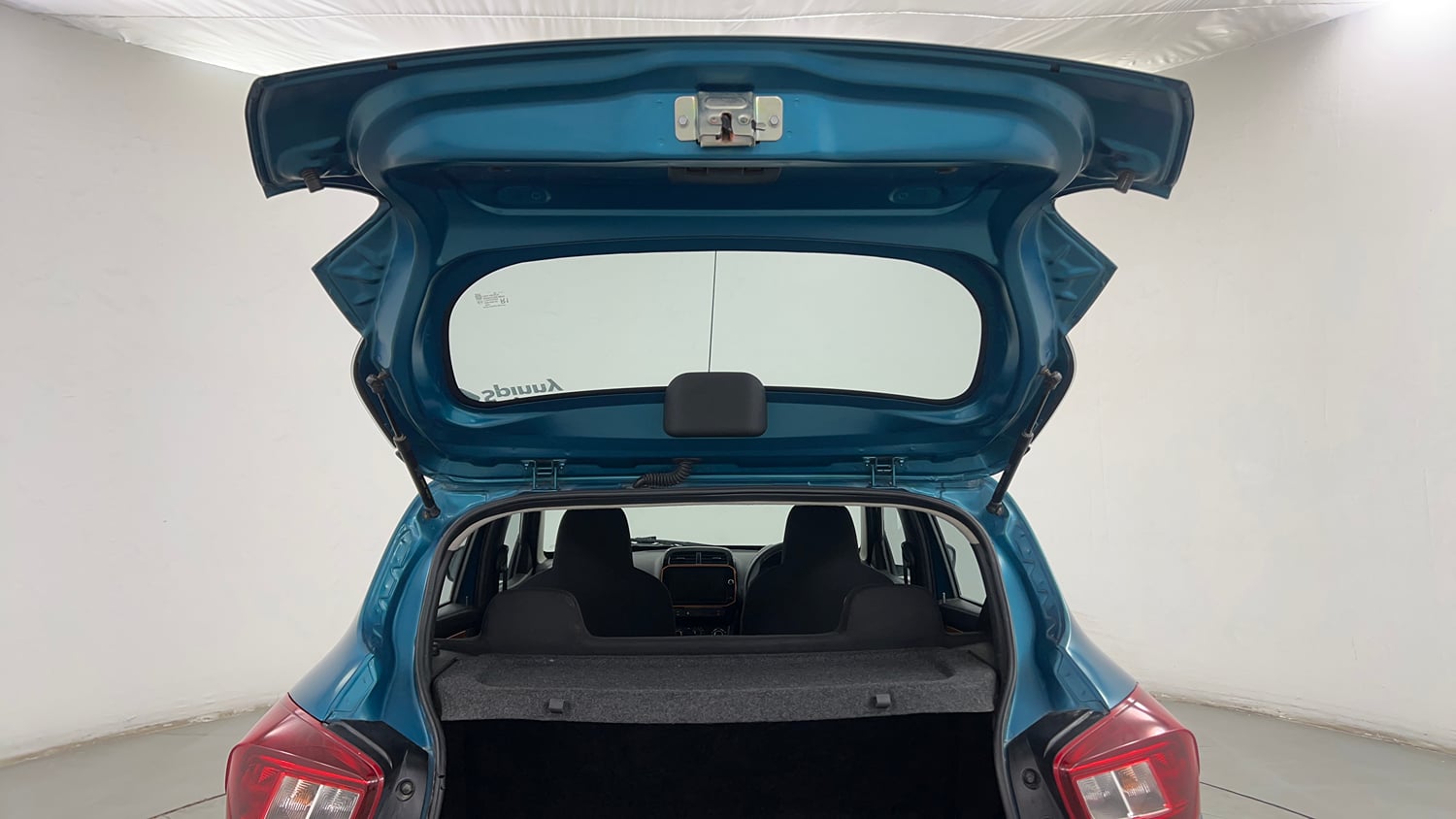 Used 2019 Renault Kwid CLIMBER 1.0 AMT Opt Petrol Automatic interior DICKY DOOR OPEN VIEW