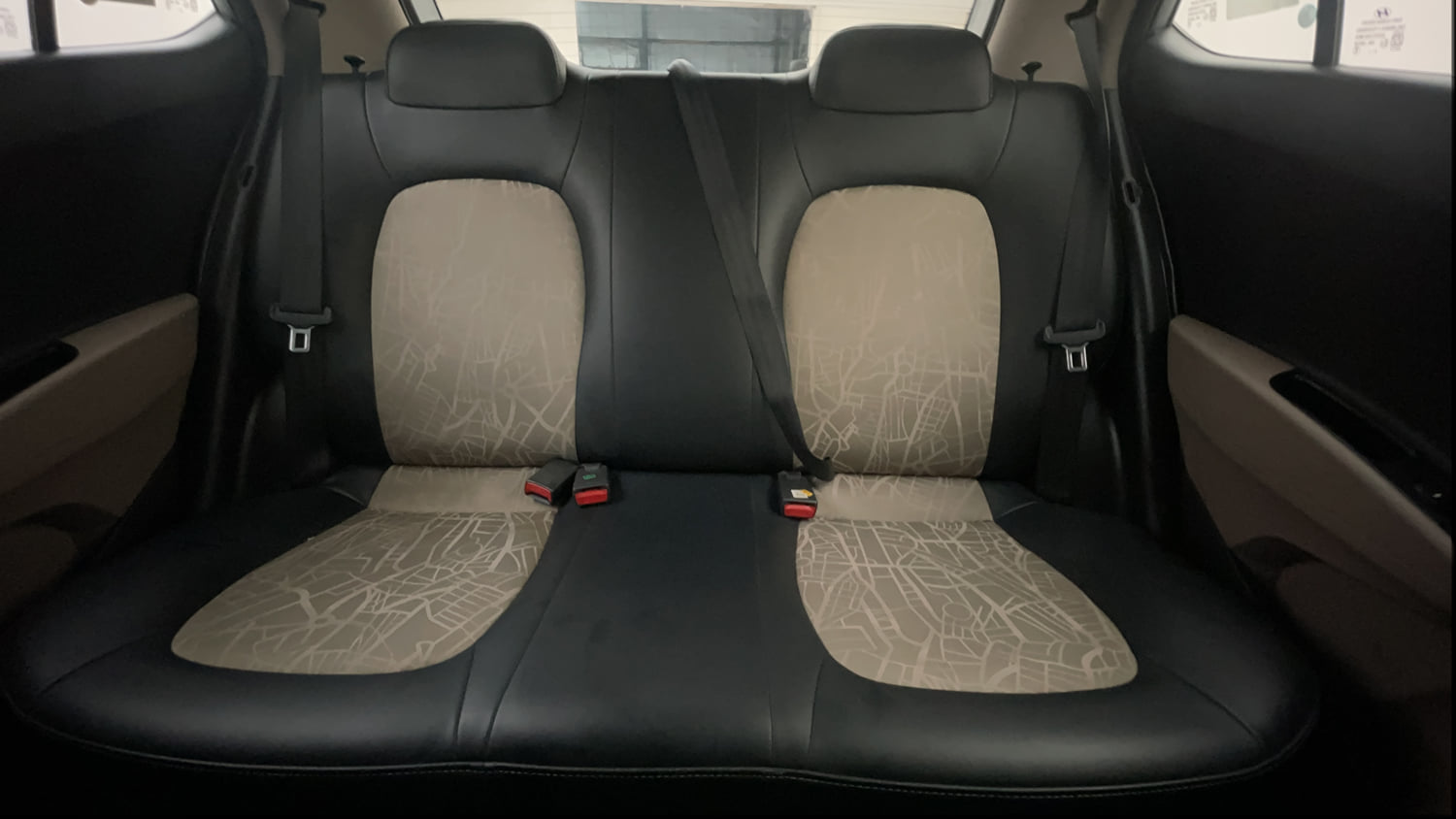 Used 2019 Hyundai Grand i10 Sportz AT 1.2 Kappa VTVT Petrol Automatic interior REAR SEAT CONDITION VIEW