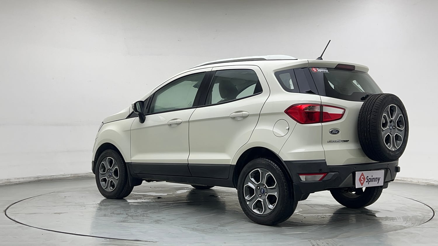 Used 2021 Ford EcoSport Titanium Plus 1.5L Ti-VCT AT Petrol Automatic exterior LEFT REAR CORNER VIEW