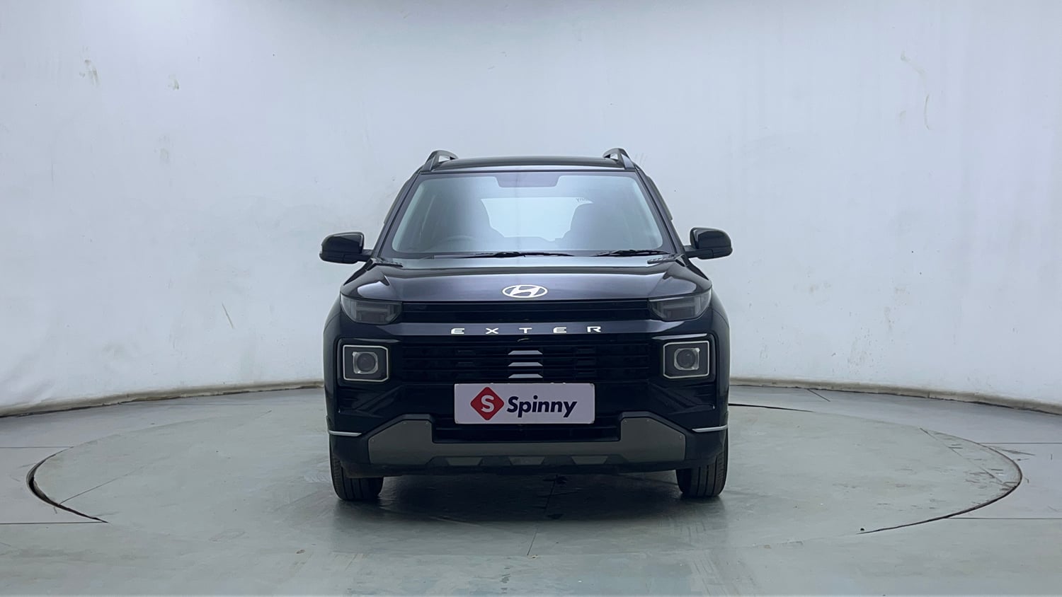 Used 2024 Hyundai Exter SX (O) 1.2 AMT Petrol Automatic exterior FRONT VIEW