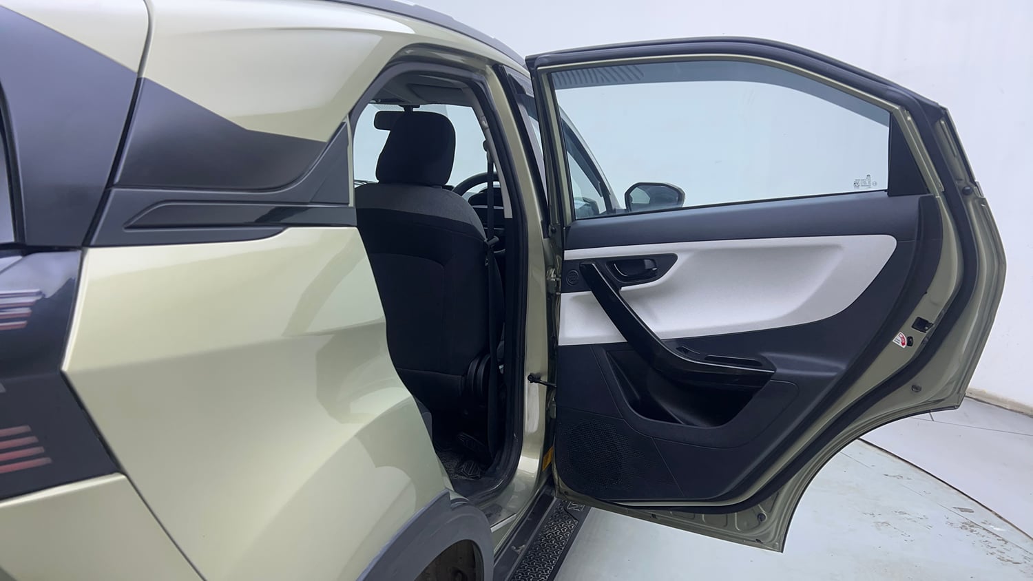 Used 2025 Tata Nexon Creative 1.2 Revotron Petrol 6MT Petrol Manual interior RIGHT REAR DOOR OPEN VIEW