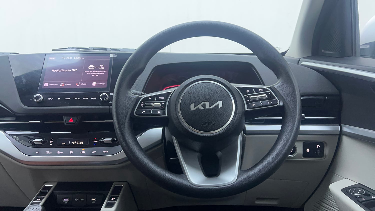 Used 2022 Kia Carens Prestige Plus 1.4 Petrol MT 7 STR Petrol Manual interior STEERING VIEW