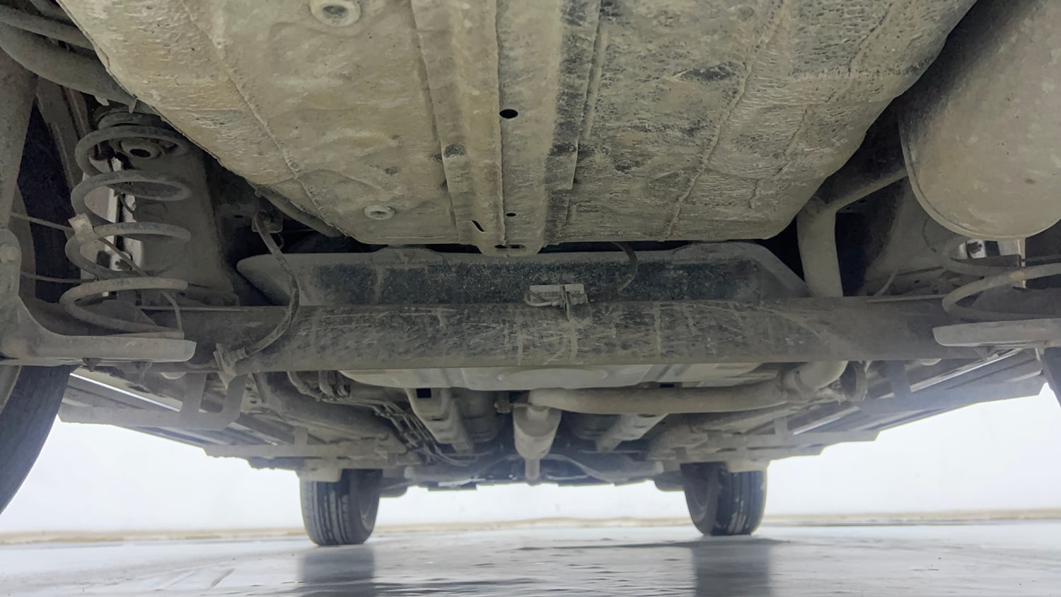 Used 2025 Tata Nexon Creative 1.2 Revotron Petrol 6MT Petrol Manual extra REAR UNDERBODY VIEW (TAKEN FROM REAR)