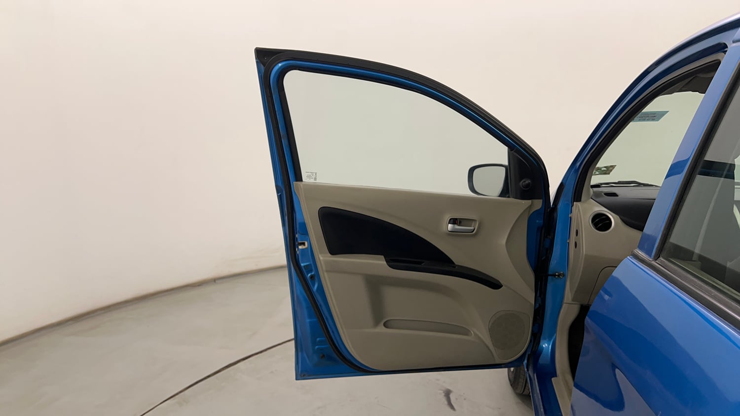 Used 2014 Maruti Suzuki Celerio VXi AMT Petrol Automatic interior LEFT FRONT DOOR OPEN VIEW