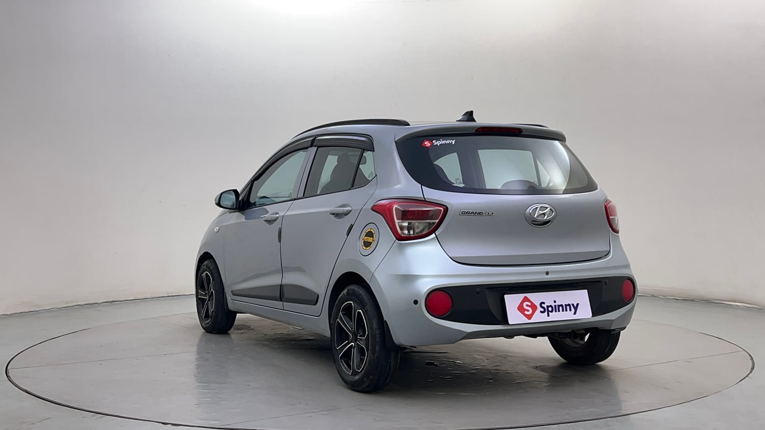 Used 2018 Hyundai Grand i10 Magna AT 1.2 Kappa VTVT Petrol Automatic exterior LEFT REAR CORNER VIEW