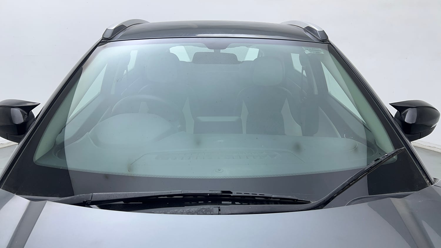 Used 2021 Tata Nexon XZA Plus Petrol Automatic exterior FRONT WINDSHIELD VIEW
