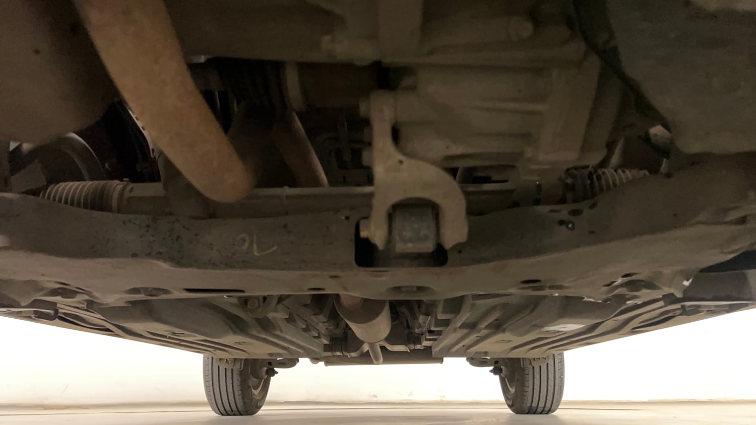Used 2022 Toyota Urban Cruiser Premium Grade AT Petrol Automatic extra FRONT LEFT UNDERBODY VIEW