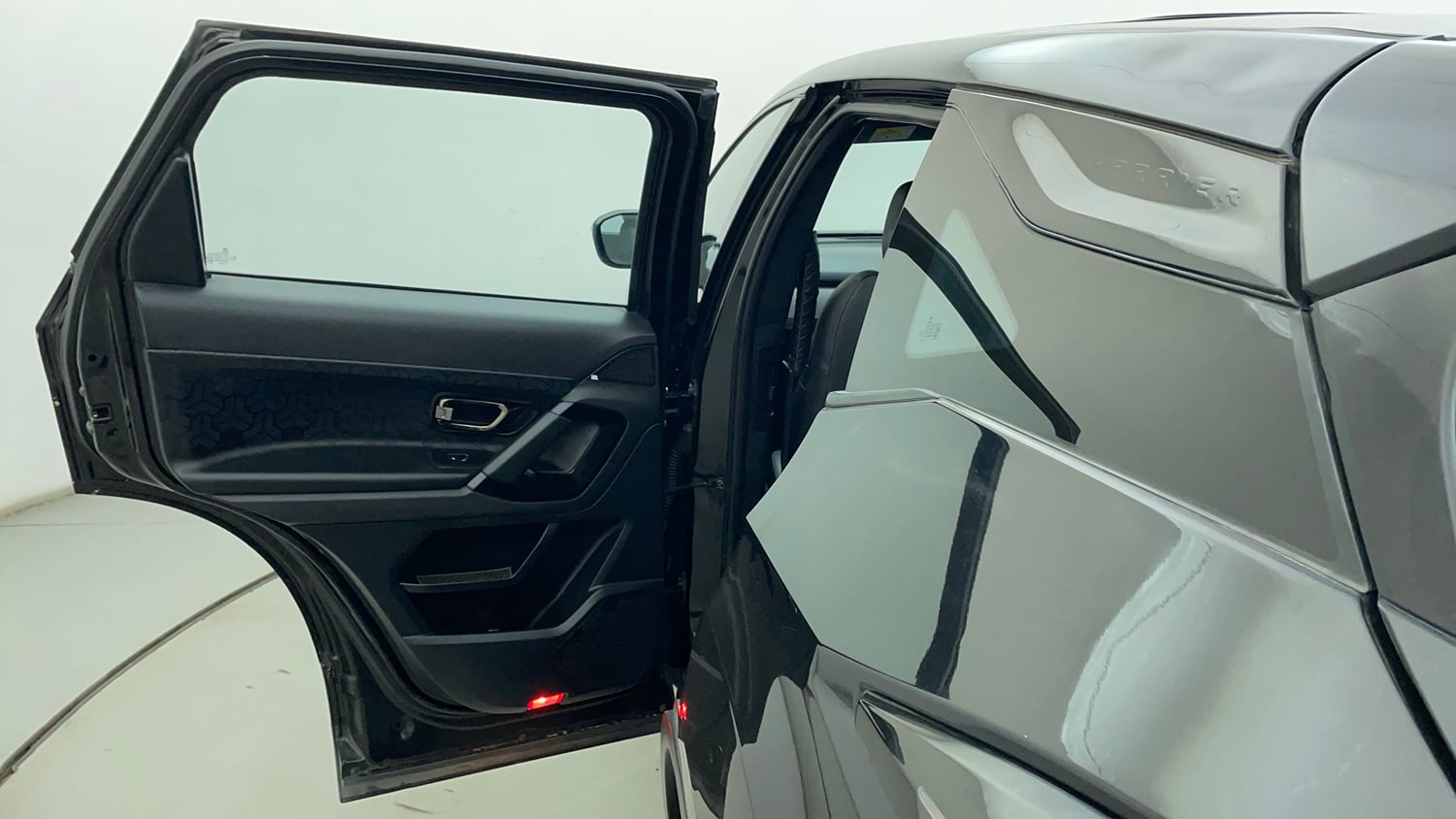 Used 2022 Tata Harrier XZA Plus Dark Edition Diesel Automatic interior LEFT REAR DOOR OPEN VIEW