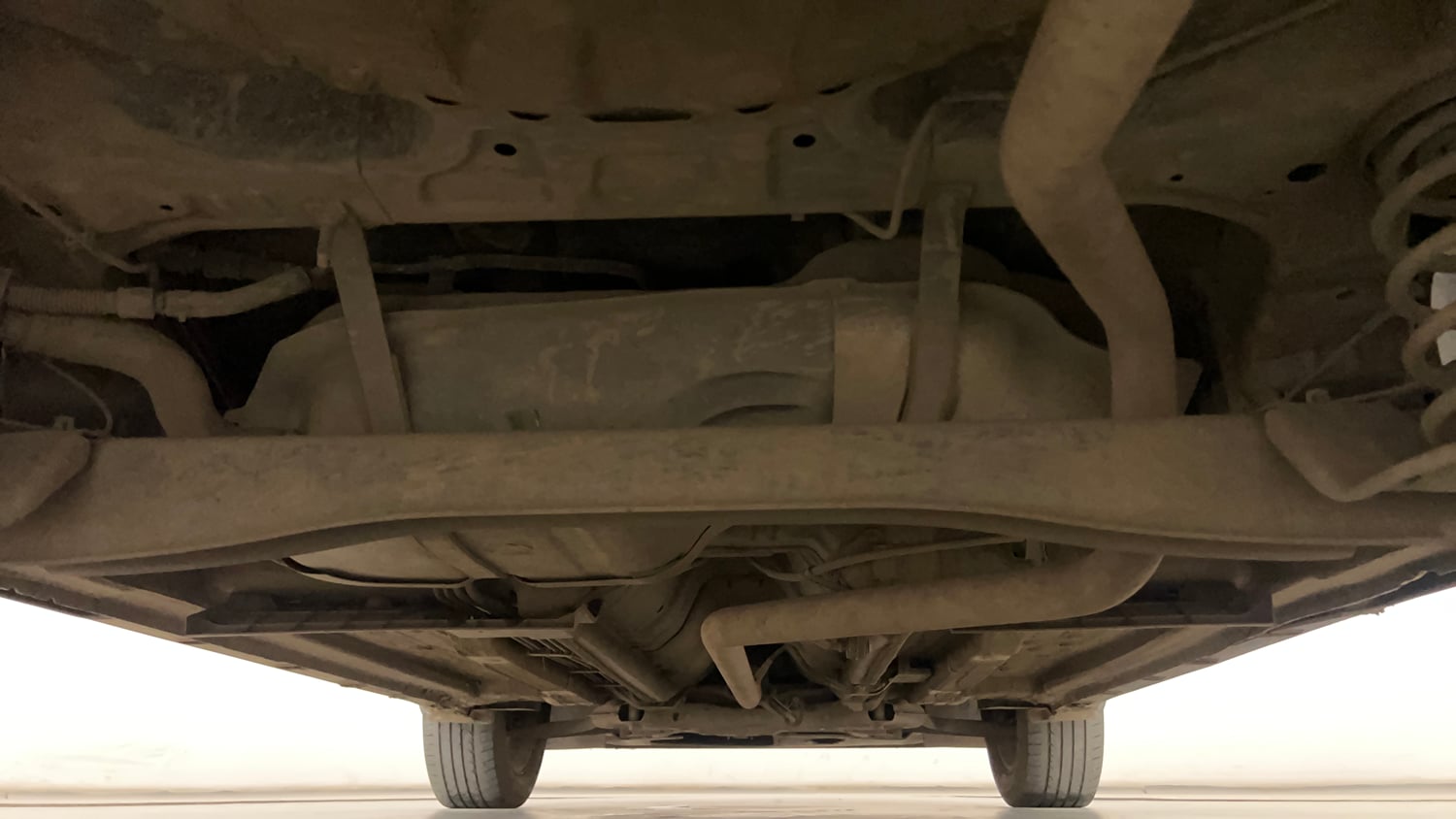 Used 2020 Kia Seltos GTX Plus AT 1.5 Diesel Diesel Automatic extra REAR UNDERBODY VIEW (TAKEN FROM REAR)