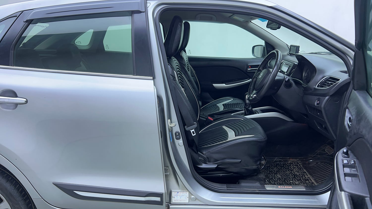 Used 2017 Maruti Suzuki Baleno Zeta 1.2 AT Petrol Automatic interior RIGHT SIDE FRONT DOOR CABIN VIEW