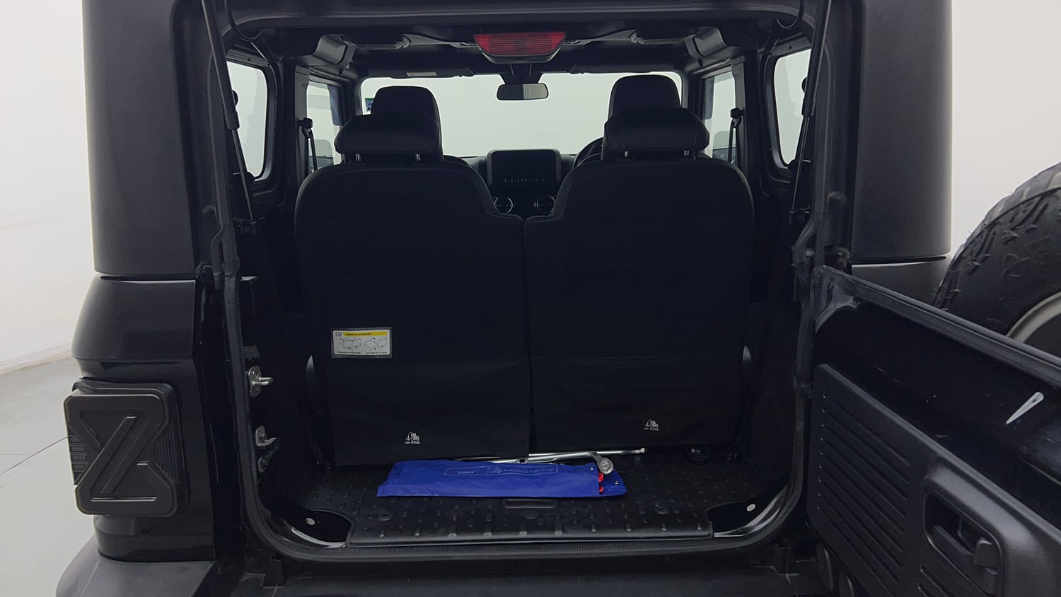 Used 2024 Mahindra Thar LX Hard Top Petrol AT RWD Petrol Automatic interior DICKY INSIDE VIEW
