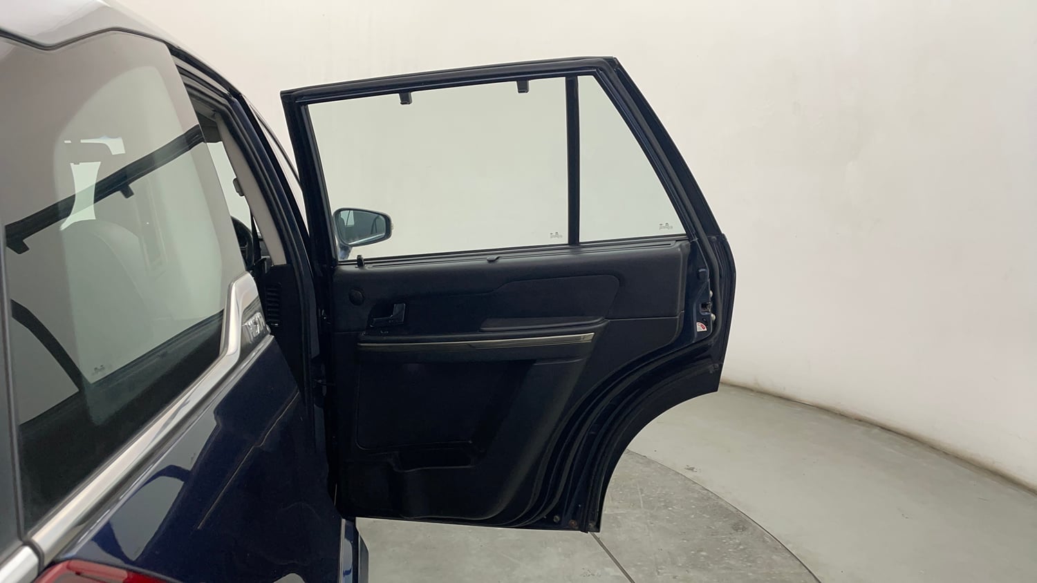 Used 2019 Tata Hexa XTA 4x2 6 STR Diesel Automatic interior RIGHT REAR DOOR OPEN VIEW