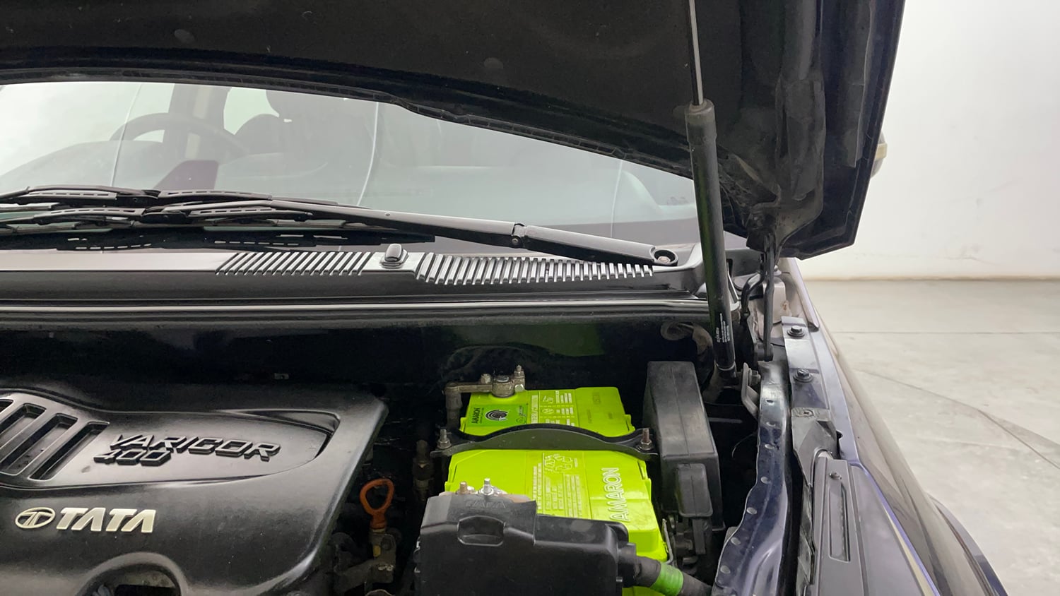 Used 2019 Tata Hexa XTA 4x2 6 STR Diesel Automatic engine ENGINE LEFT SIDE HINGE & APRON VIEW