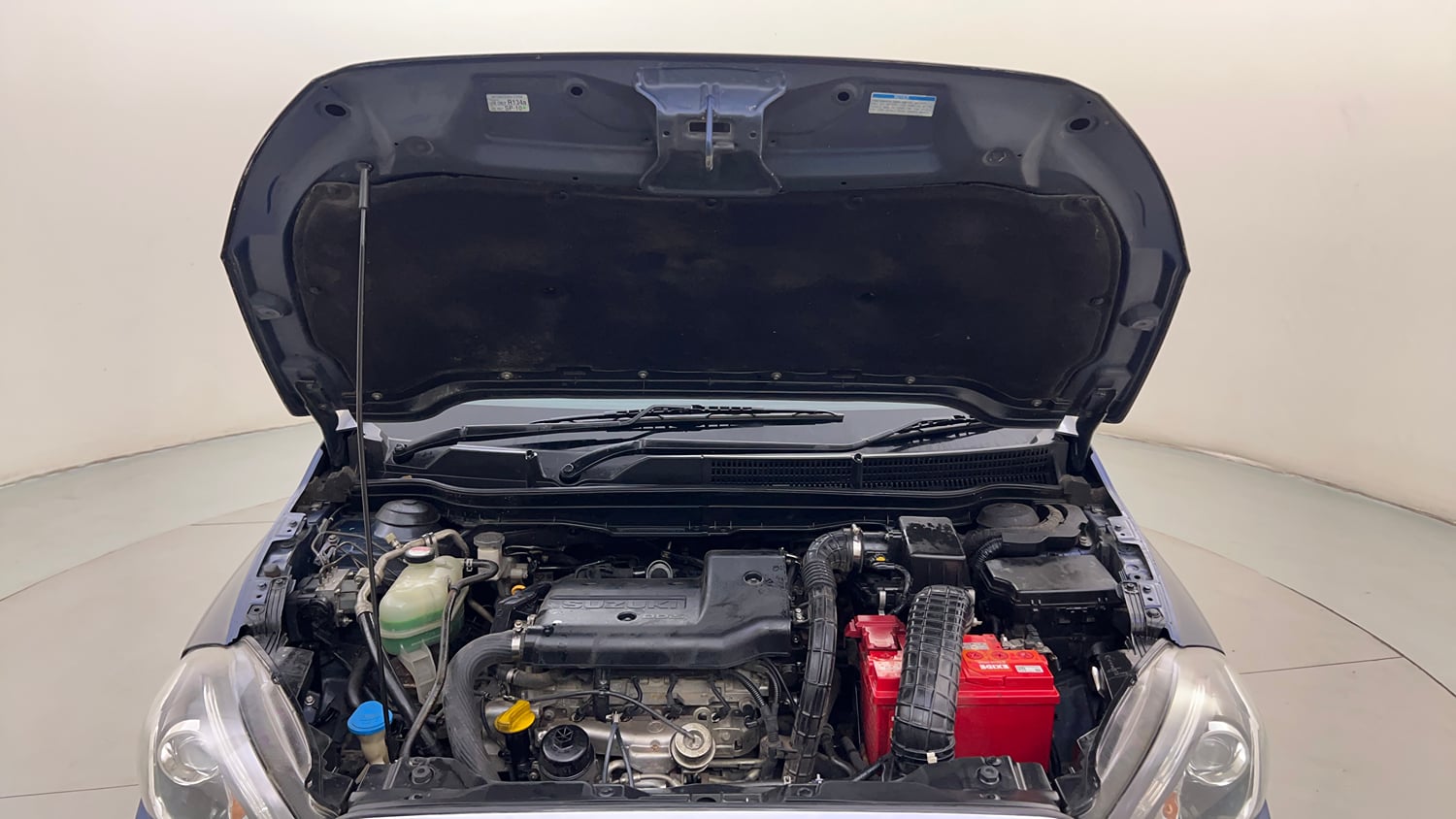 Used 2018 Maruti Suzuki S-Cross Alpha 1.3 Diesel Manual engine ENGINE & BONNET OPEN FRONT VIEW