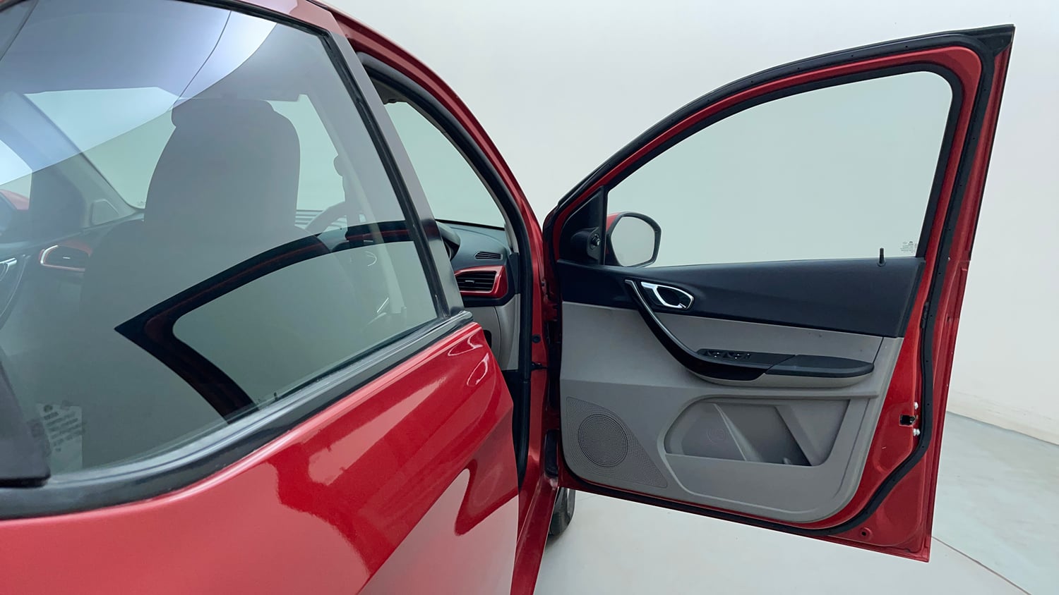 Used 2017 Tata Tiago Revotron XZ Petrol Manual interior RIGHT FRONT DOOR OPEN VIEW