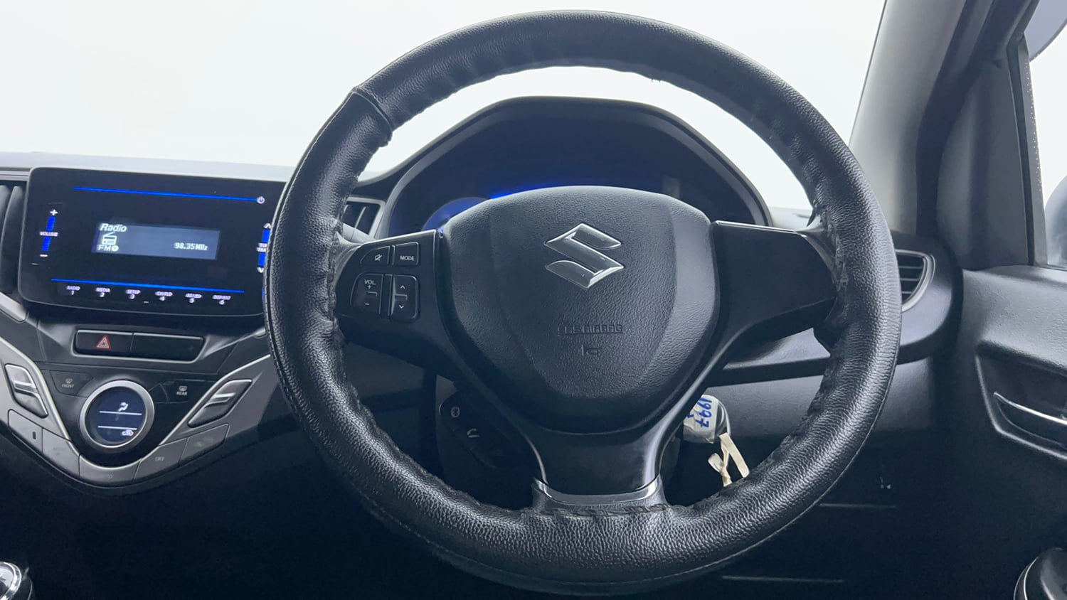 Used 2021 Maruti Suzuki Baleno Delta Petrol Manual interior STEERING VIEW