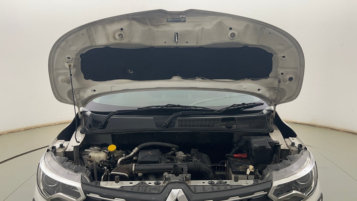 Used 2021 Renault Triber RXZ Petrol Manual engine ENGINE & BONNET OPEN FRONT VIEW