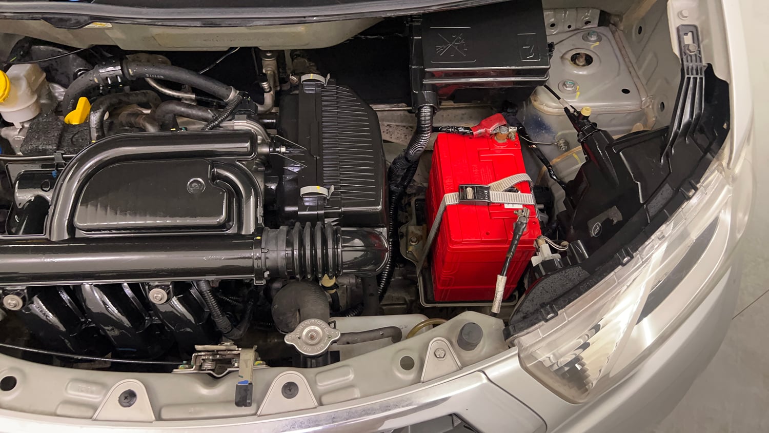 Used 2019 Datsun Redi-GO S 1.0 Petrol Manual engine ENGINE LEFT SIDE VIEW