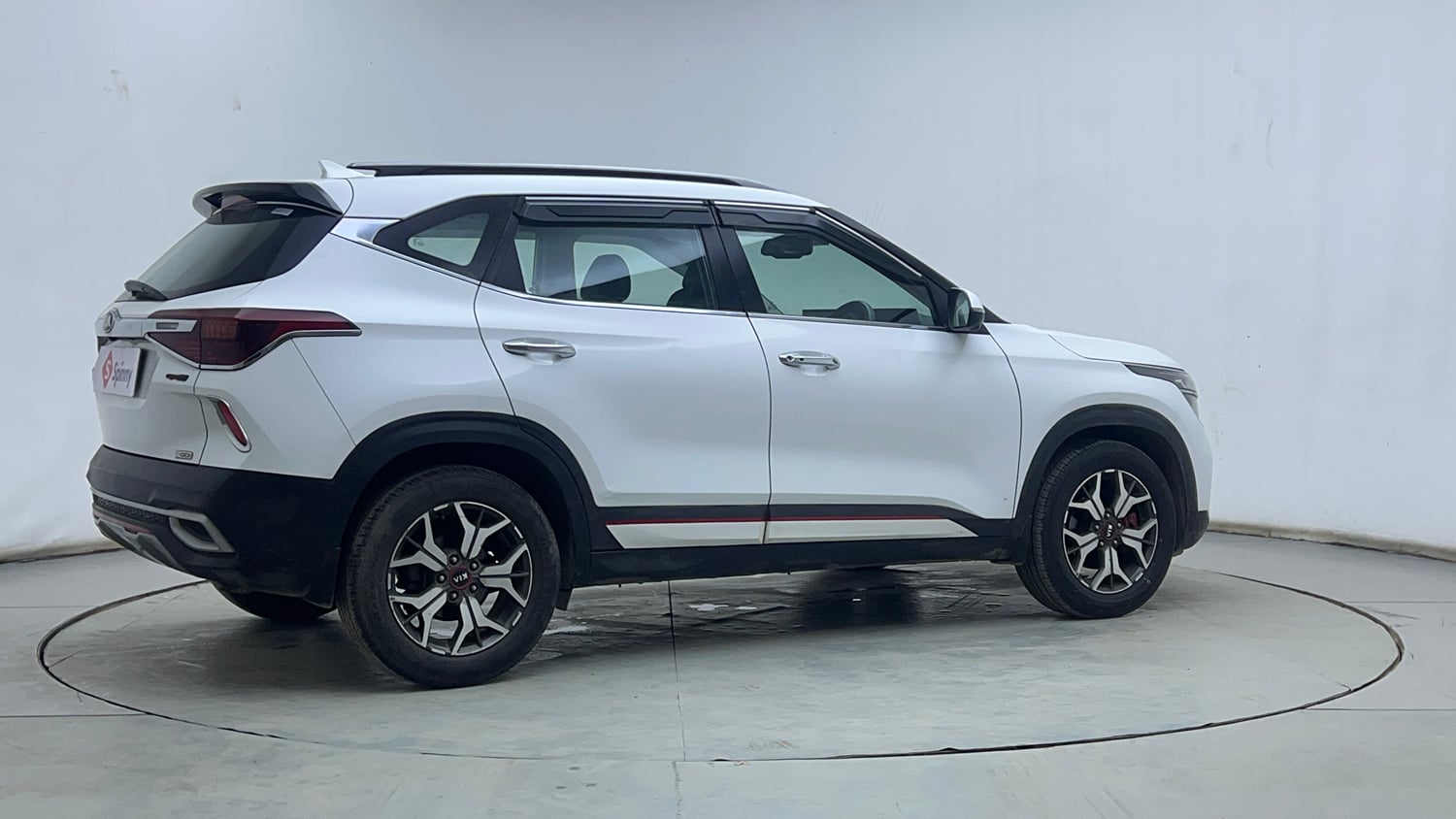 Used 2020 Kia Seltos GTX Plus 1.4 Petrol Manual exterior RIGHT REAR CORNER VIEW