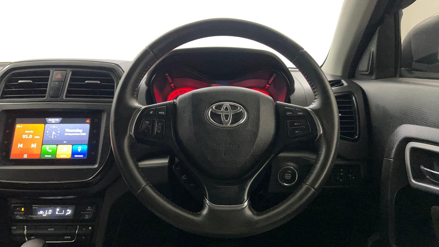 Used 2022 Toyota Urban Cruiser Premium Grade AT Petrol Automatic interior STEERING VIEW