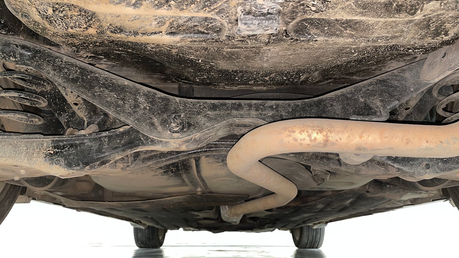 Used 2020 Honda Civic ZX CVT Petrol Petrol Automatic extra REAR UNDERBODY VIEW (TAKEN FROM REAR)