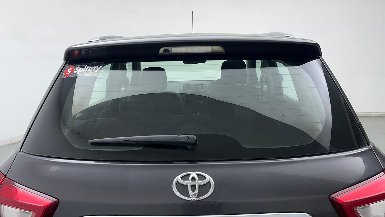 Used 2022 Toyota Urban Cruiser Premium Grade MT Petrol Manual exterior BACK WINDSHIELD VIEW