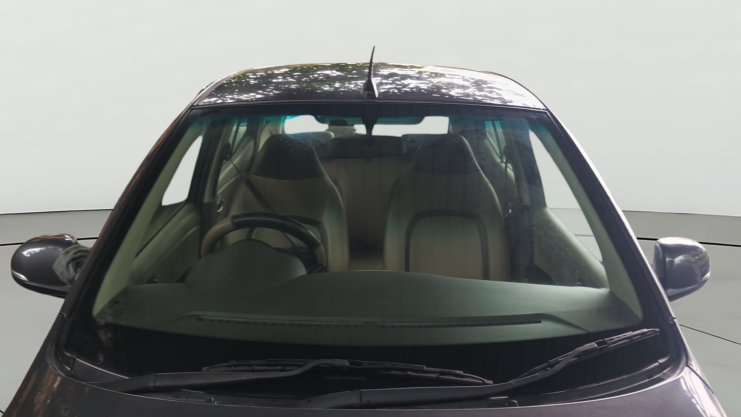 Used 2012 Hyundai i10 Sportz 1.2 Kappa2 Petrol Manual exterior FRONT WINDSHIELD VIEW