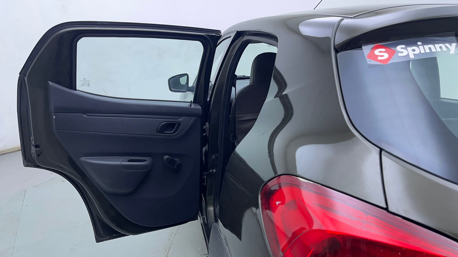 Used 2016 Renault Kwid RXT Petrol Manual interior LEFT REAR DOOR OPEN VIEW