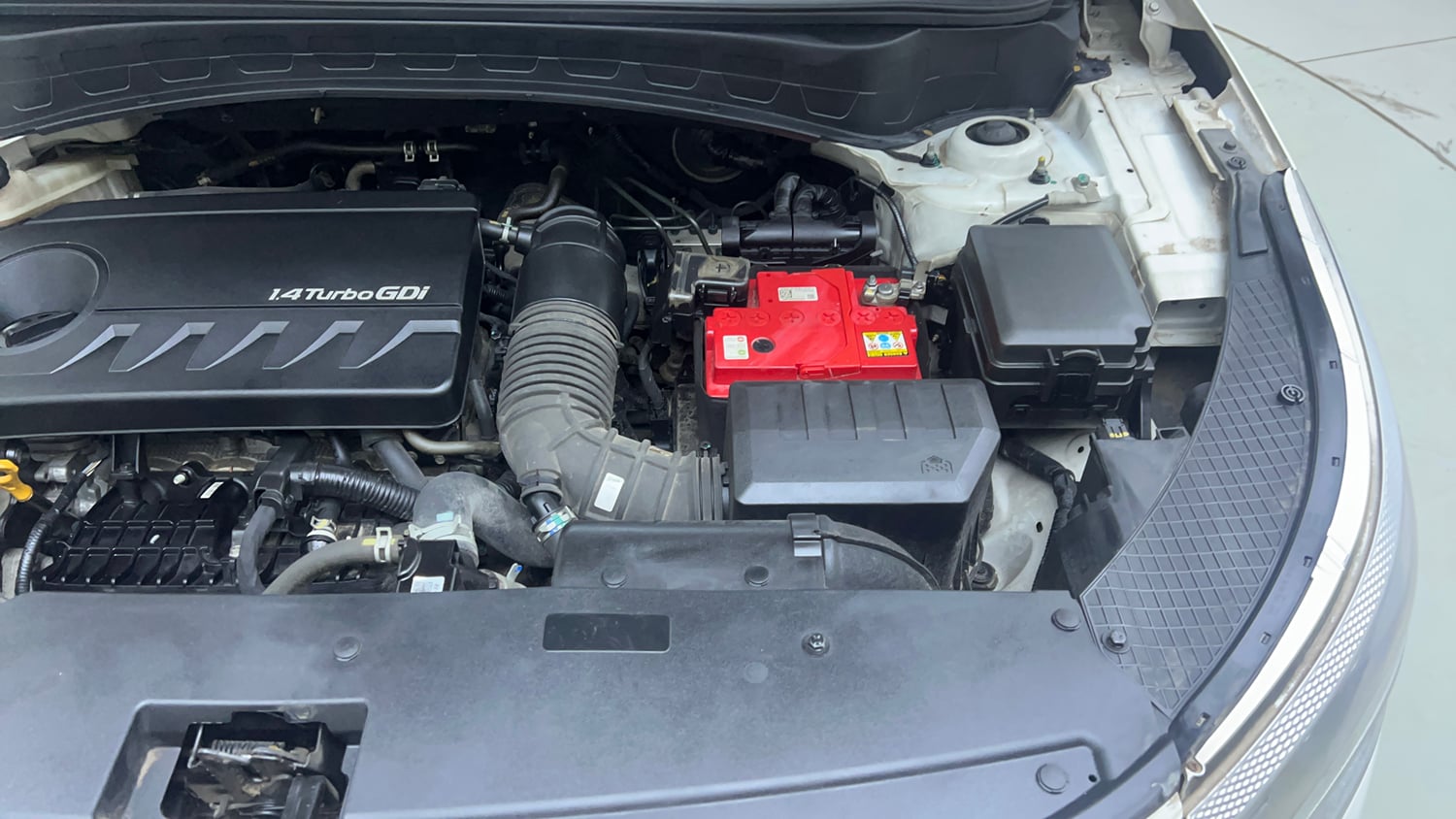 Used 2020 Kia Seltos GTX Plus 1.4 Petrol Manual engine ENGINE LEFT SIDE VIEW