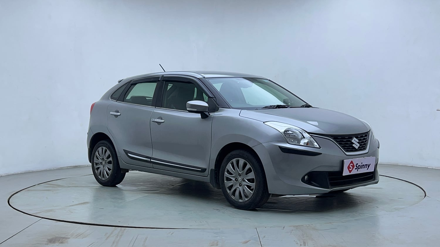 Used 2017 Maruti Suzuki Baleno Zeta 1.2 AT Petrol Automatic exterior RIGHT FRONT CORNER VIEW