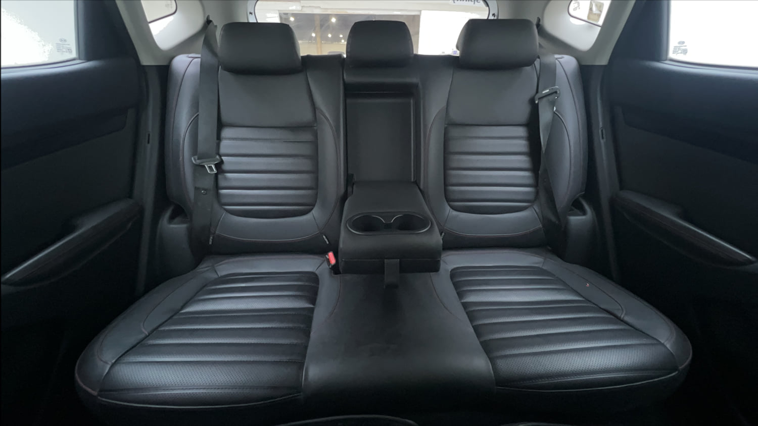 Used 2020 Kia Seltos GTX Plus 1.4 Petrol Manual interior REAR SEAT CONDITION VIEW