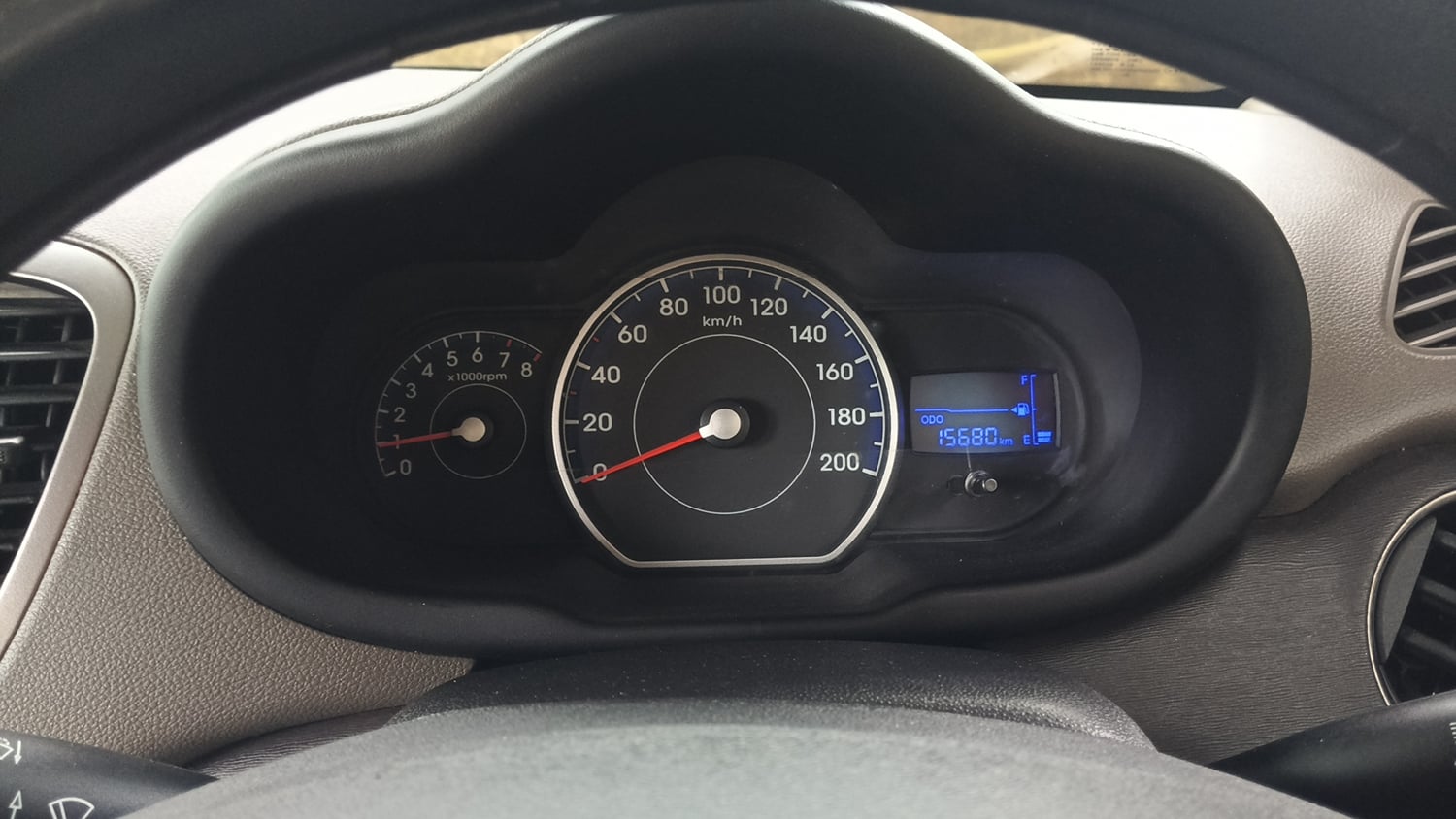 Used 2012 Hyundai i10 Sportz 1.2 Kappa2 Petrol Manual interior CLUSTERMETER VIEW