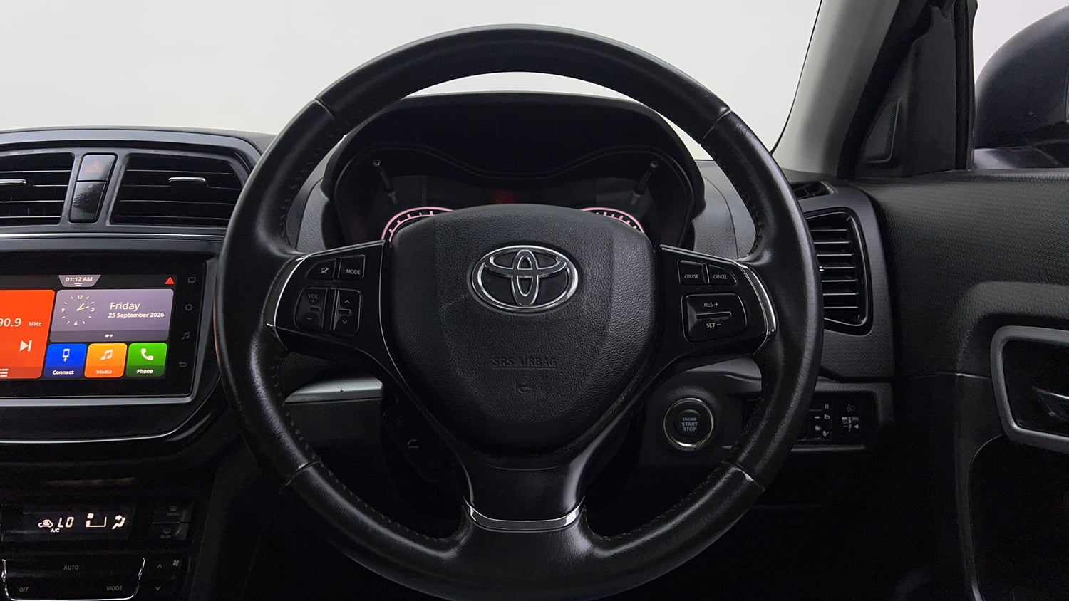 Used 2022 Toyota Urban Cruiser Premium Grade MT Petrol Manual interior STEERING VIEW