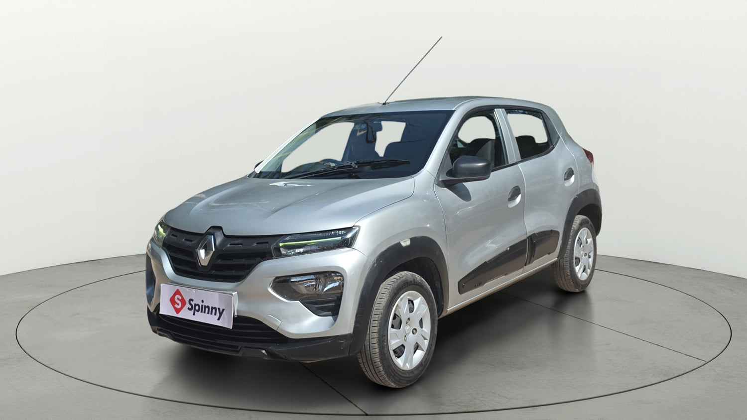 Used 2022 Renault Kwid RXL (O) 0.8 Petrol Manual exterior LEFT FRONT CORNER VIEW