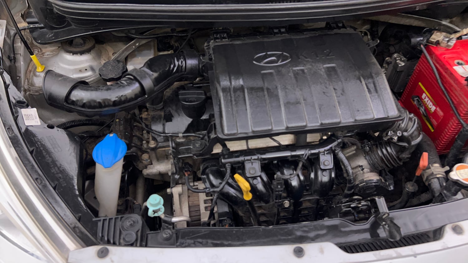 Used 2018 Hyundai Grand i10 Magna AT 1.2 Kappa VTVT Petrol Automatic engine ENGINE RIGHT SIDE VIEW