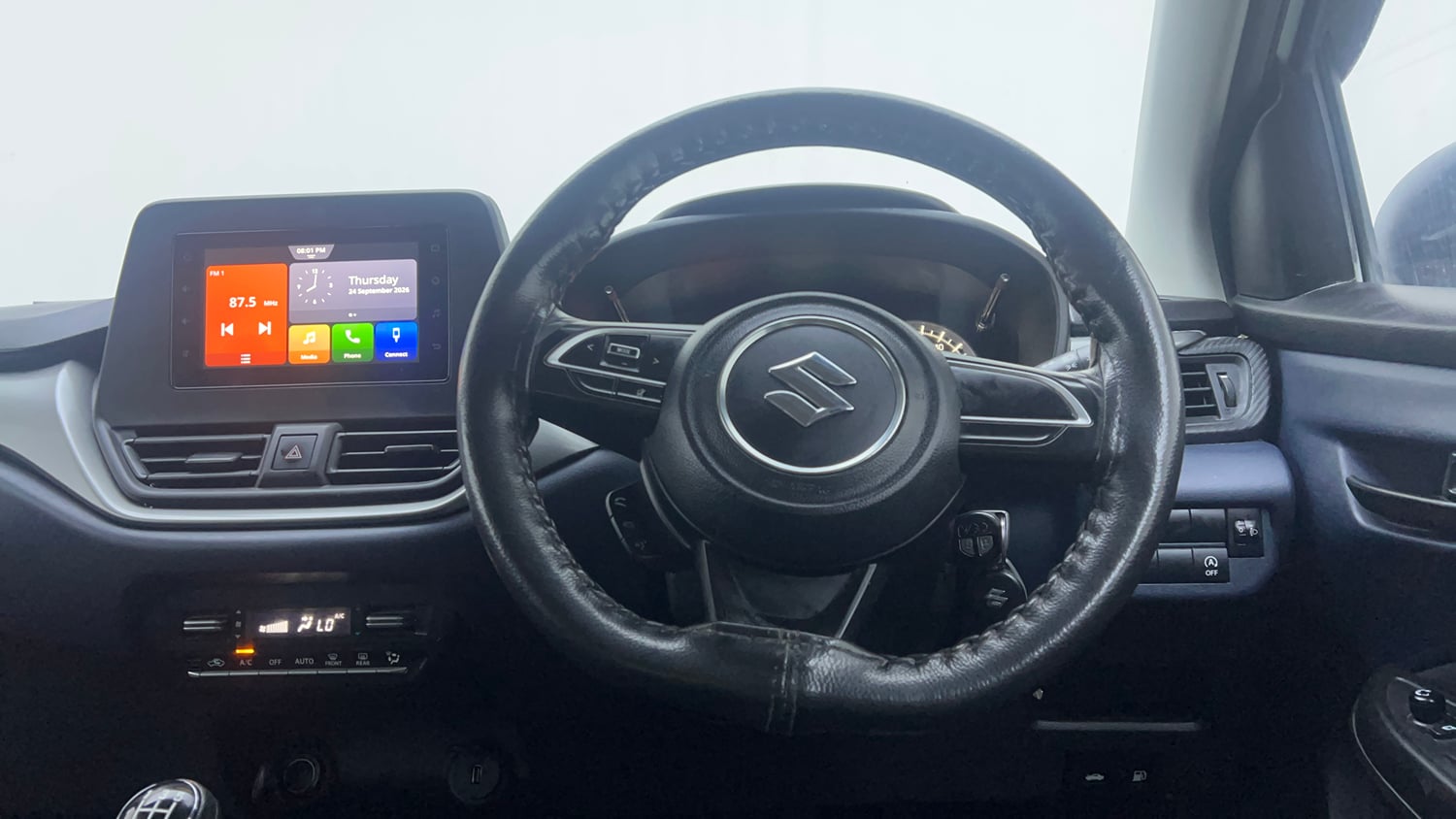 Used 2022 Maruti Suzuki Baleno Delta Petrol Manual interior STEERING VIEW