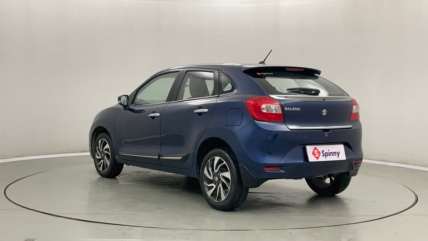 Used 2021 Maruti Suzuki Baleno Zeta Petrol Manual exterior LEFT REAR CORNER VIEW