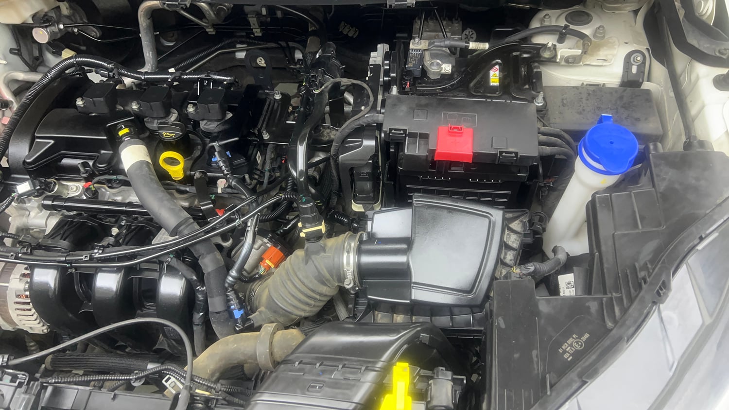Used 2021 Ford EcoSport Titanium Plus 1.5L Ti-VCT AT Petrol Automatic engine ENGINE LEFT SIDE VIEW