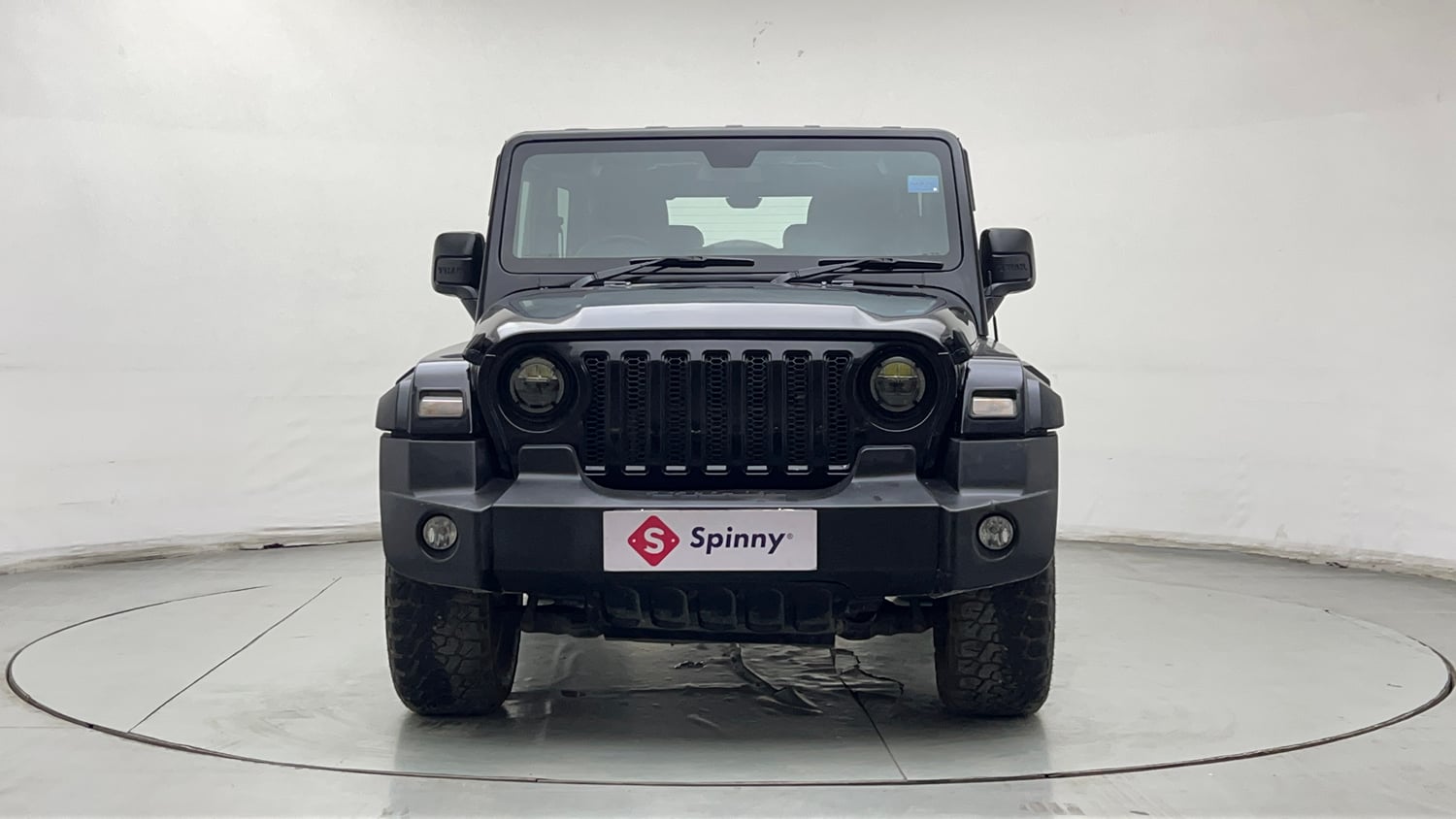Used 2024 Mahindra Thar LX Hard Top Petrol AT RWD Petrol Automatic exterior FRONT VIEW