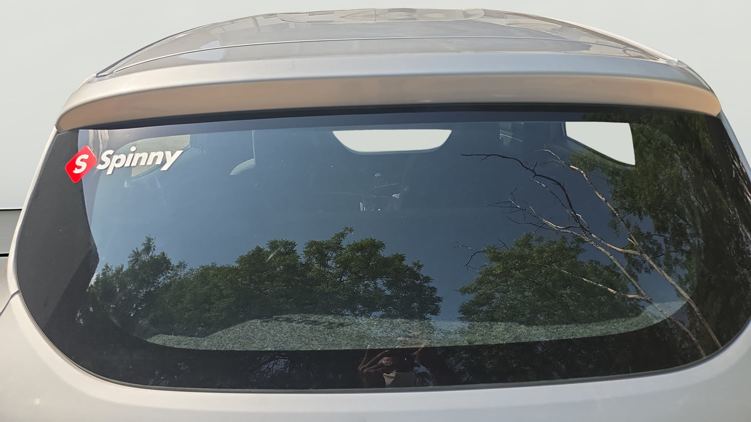 Used 2022 Renault Kwid RXL (O) 0.8 Petrol Manual exterior BACK WINDSHIELD VIEW