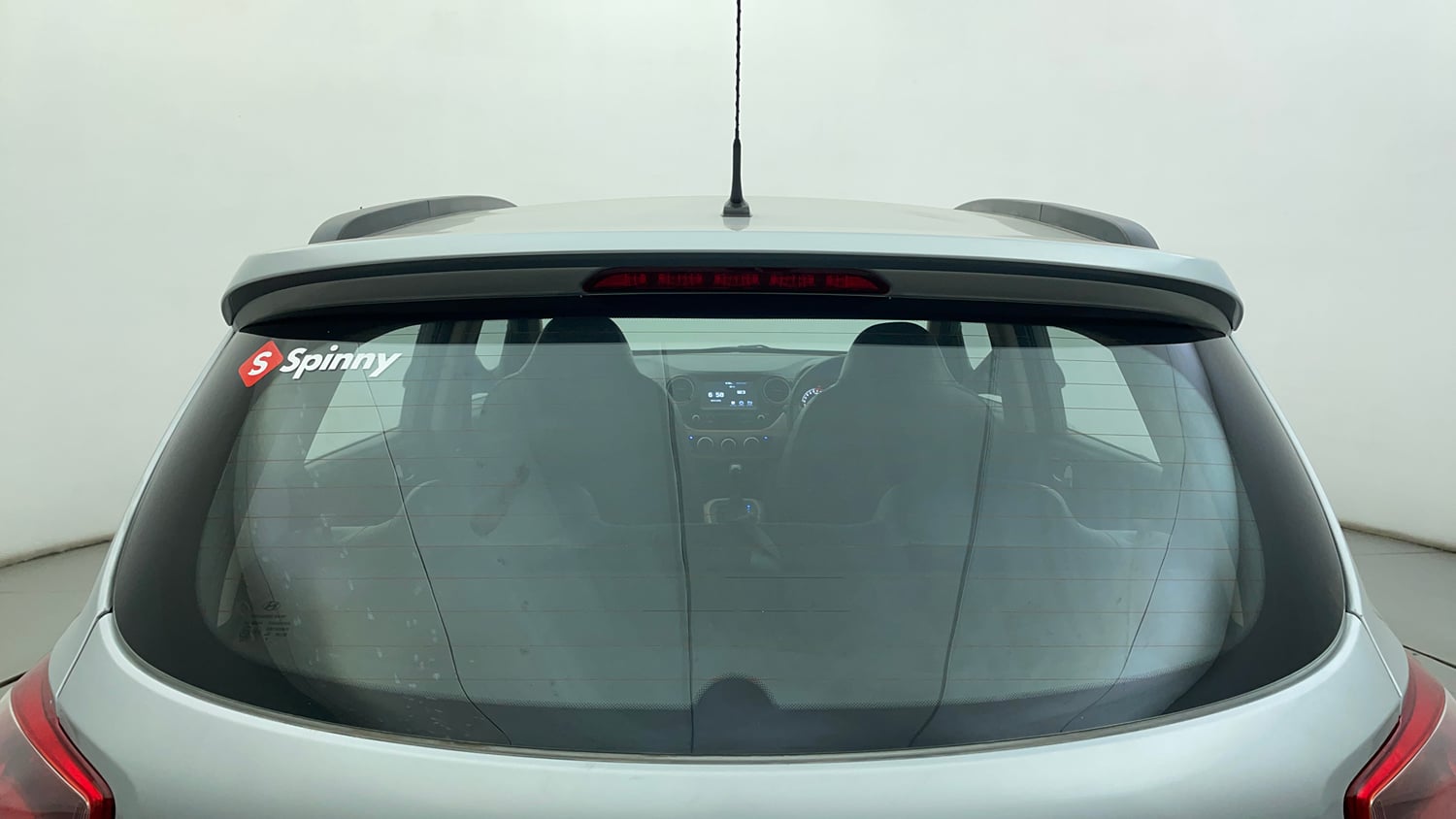 Used 2019 Hyundai Grand i10 Sportz AT 1.2 Kappa VTVT Petrol Automatic exterior BACK WINDSHIELD VIEW