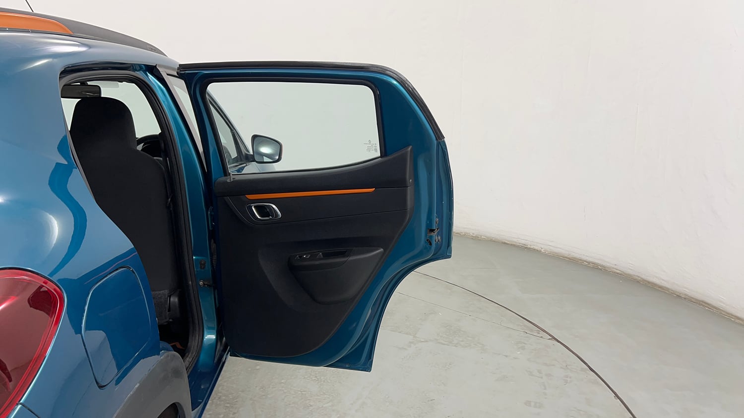 Used 2019 Renault Kwid CLIMBER 1.0 AMT Opt Petrol Automatic interior RIGHT REAR DOOR OPEN VIEW