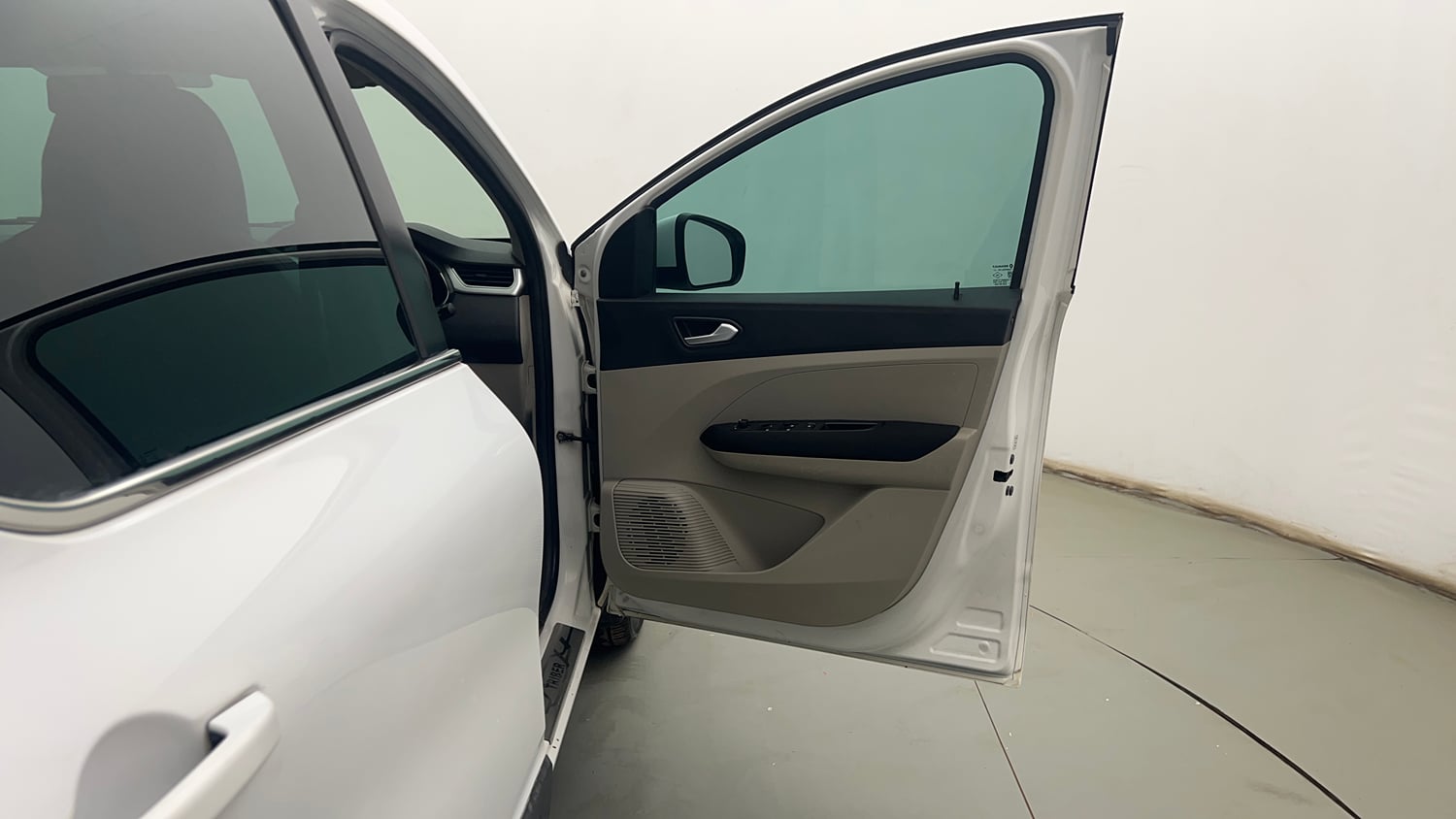 Used 2021 Renault Triber RXZ Petrol Manual interior RIGHT FRONT DOOR OPEN VIEW