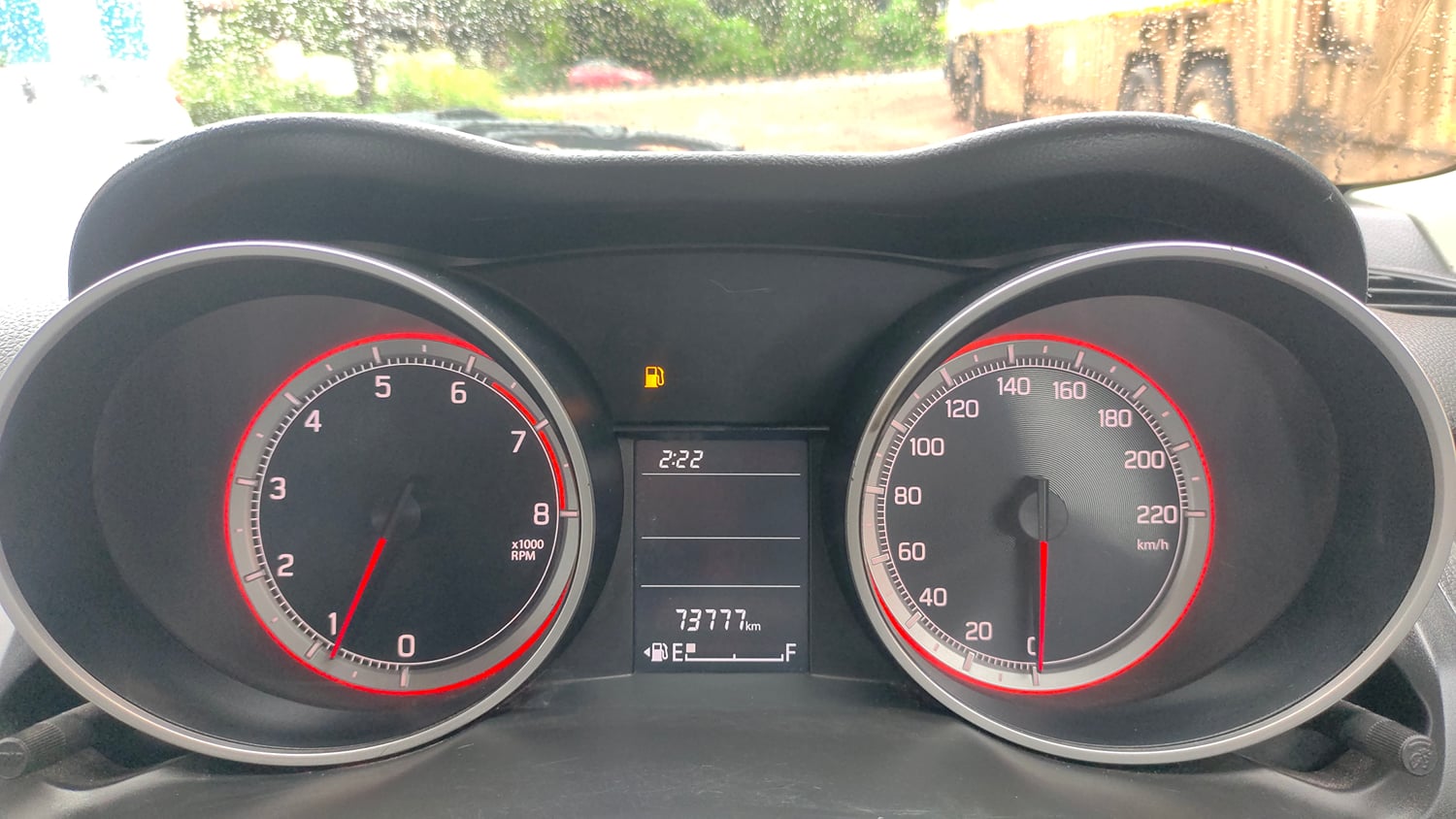Used 2022 Maruti Suzuki Swift VXi Petrol Manual interior CLUSTERMETER VIEW