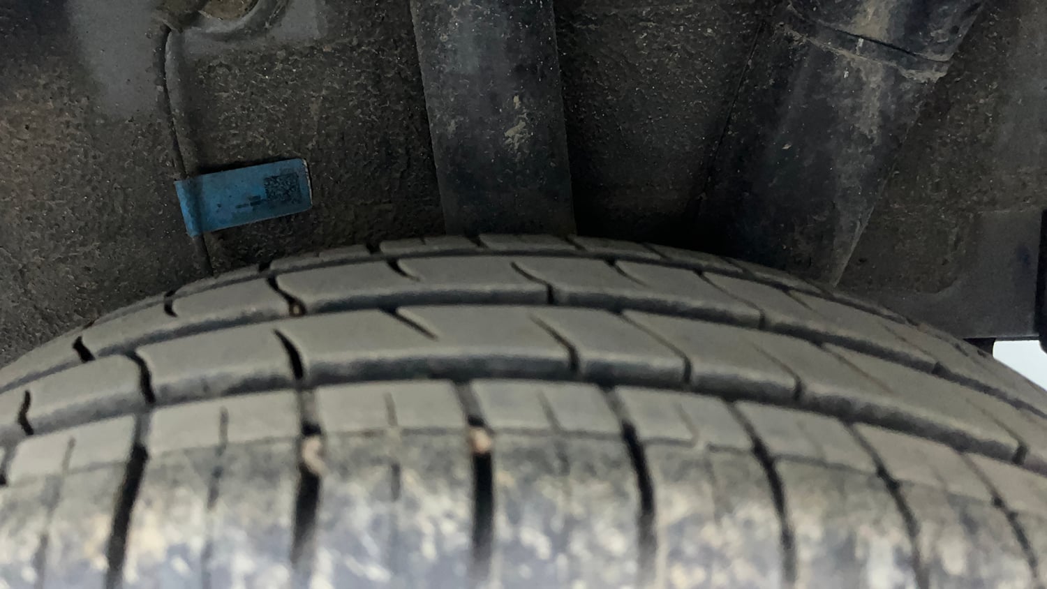 Used 2024 Hyundai Grand i10 Nios Magna 1.2 Kappa Petrol Manual tyres LEFT REAR TYRE TREAD VIEW