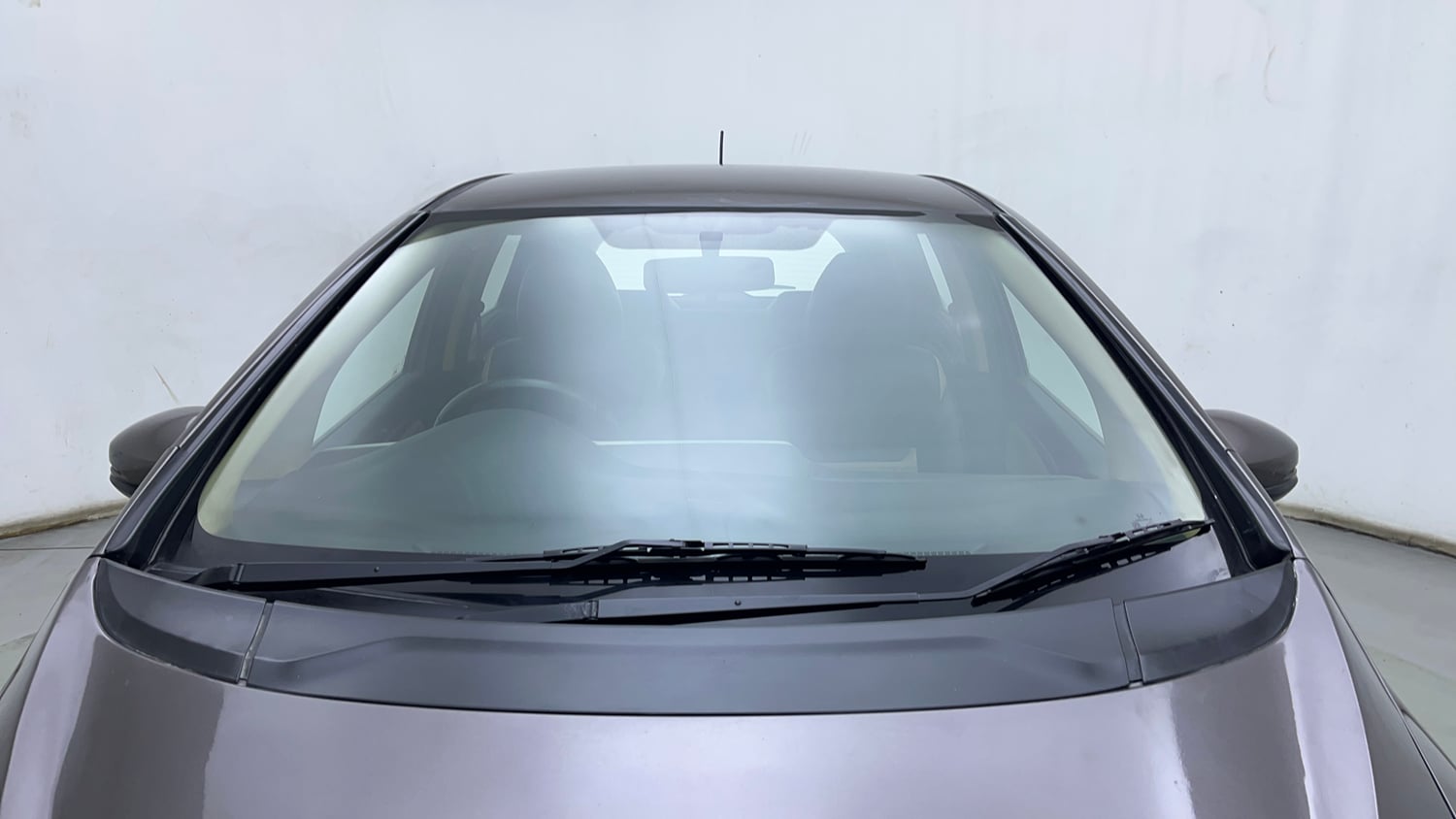 Used 2017 Honda Jazz V Petrol Petrol Manual exterior FRONT WINDSHIELD VIEW