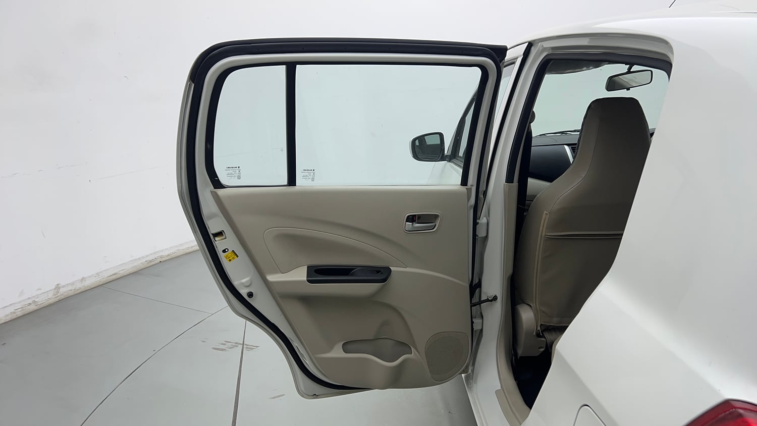 Used 2019 Maruti Suzuki Celerio VXi AMT Petrol Automatic interior LEFT REAR DOOR OPEN VIEW